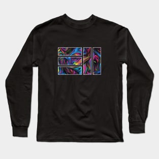 311 Logo WILD Color Swirls Long Sleeve T-Shirt